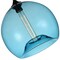 Cwi Lighting Glass 1 Light Down Mini Pendant With Blue Finish 5553P12- Blue - alternate 3